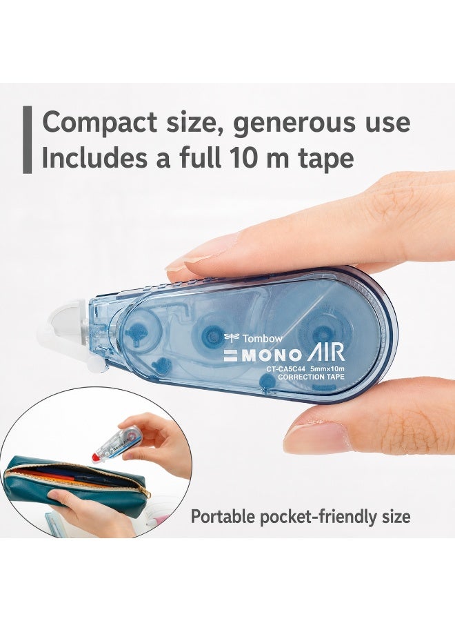 TOMBOW MONO Air Correction Tape CT-CA5, 5 mm tape width, White, Plastic, 1 dispenser for school notes - Image 3