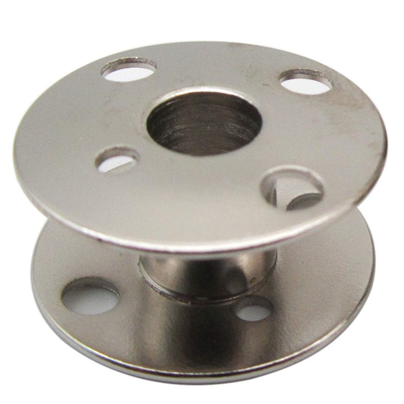 CKPSMS Brand - Metal Bobbins #172222 Compatible with Singer Class 66,66-6, 99, 99-13, 185, 185CL,192,201 (10PCS) - Image 2