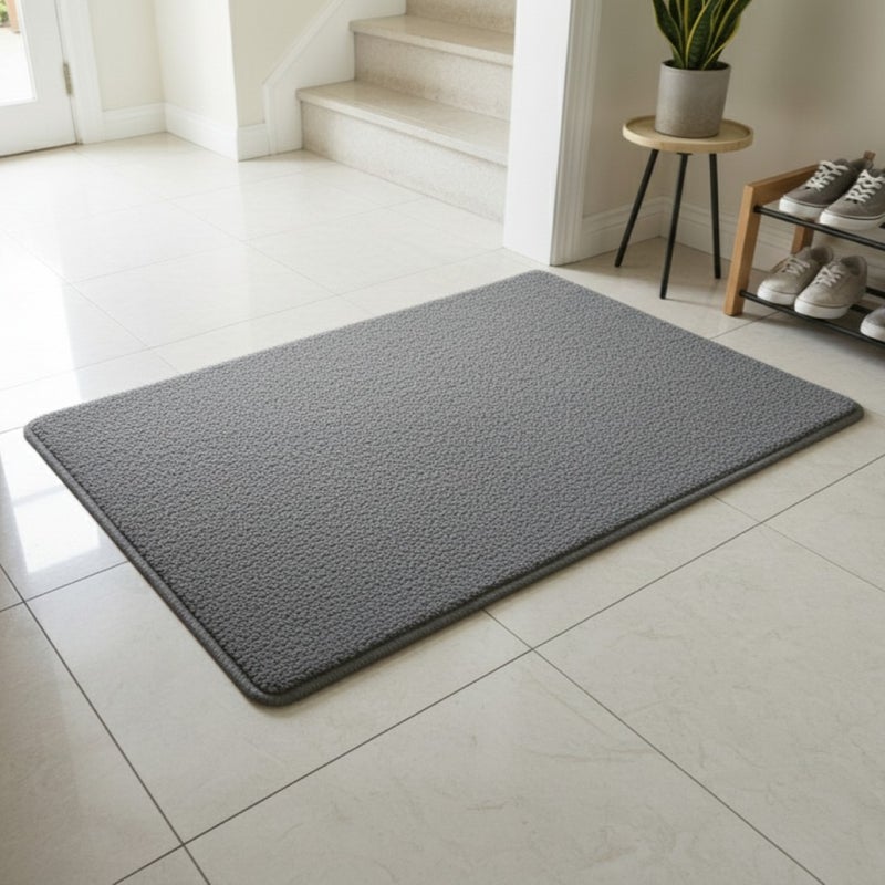 ماكسكون سجادة باب عالية الجودة مقاس 50×80 سم - ملمس ناعم، لمسة نهائية متينة، سهلة التنظيف - Image 1
