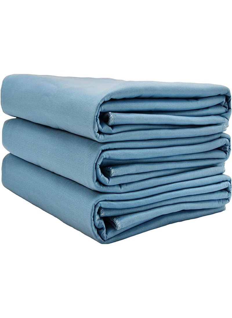 Vakly XL Washable Reusable Underpads 36"x54" Waterproof Absorbent Incontinence Bed Pad [3 Pack] Large Underpad with Heavy 4-Layer Protection for Beds Sofa and Mattress - Pads for Adults Seniors Kids & Pets 