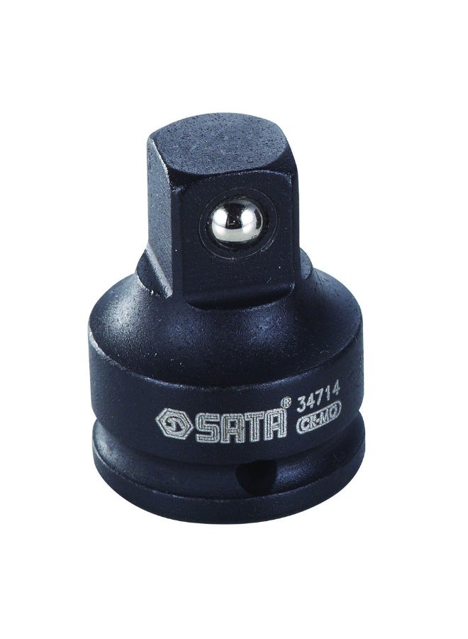 Sata SATA ST34714SC 1/4" Drive Impact Adapter 1/4"F x 3/8"M - Image 1
