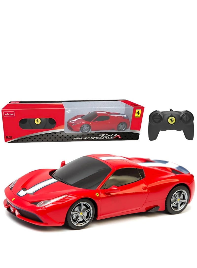 راستار آر/سي 1:24 فيراري 458 إيطاليا - Image 1