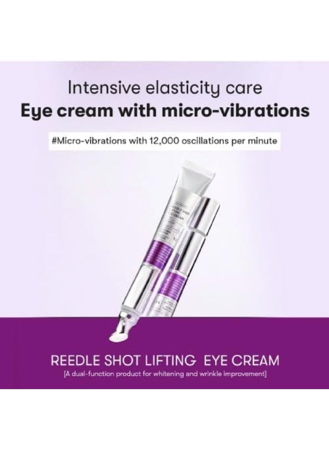 في تي كوزمتيكس كريم العين VT COSMETICS Reedle Shot Lifting 15ml ، مرطب مضاد للتجاعيد وشد البشرة ، كريم مضاد للشيخوخة تحت العين للهالات السوداء والتجاعيد والانتفاخ ، يقلل من الخطوط الدقيقة - Image 5