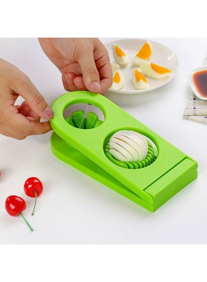 zoba Durable, multi-functional hard-boiled egg slicer for slicing hard-boiled eggs, bananas, strawberries, soft fruits, and other foods. - Image 5