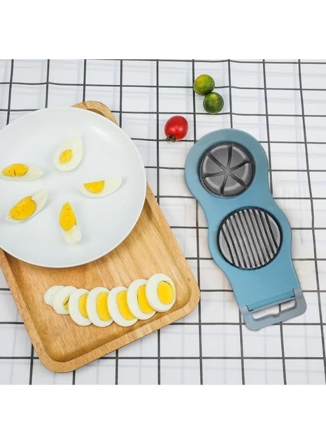 zoba Durable, multi-functional hard-boiled egg slicer for slicing hard-boiled eggs, bananas, strawberries, soft fruits, and other foods. - Image 2