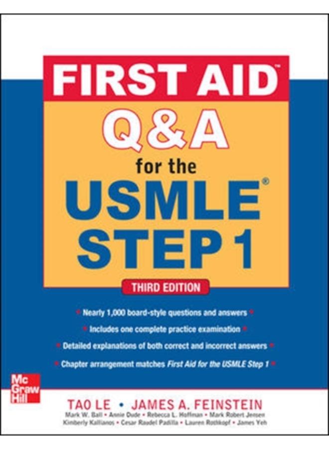 First Aid Q&A for the USMLE Step 1, Third Edition
