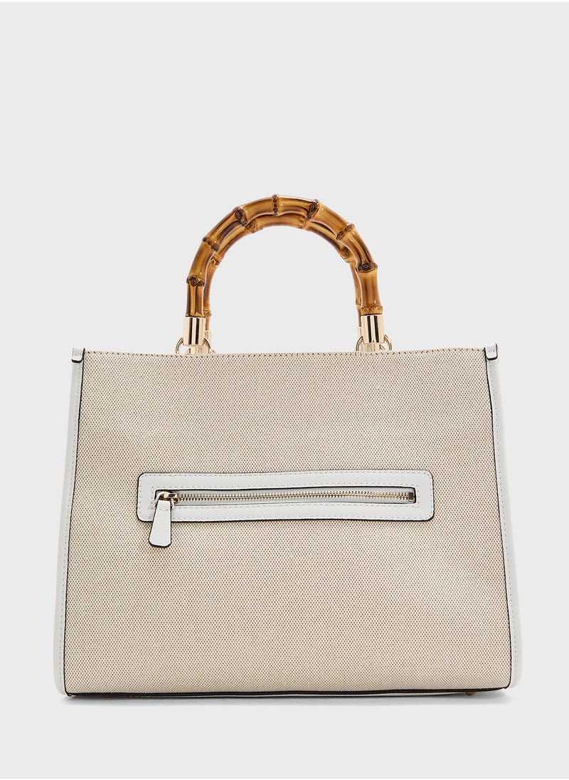 جس Kerima Bamboo 2 Cmprtmnt Tote  - Image 2