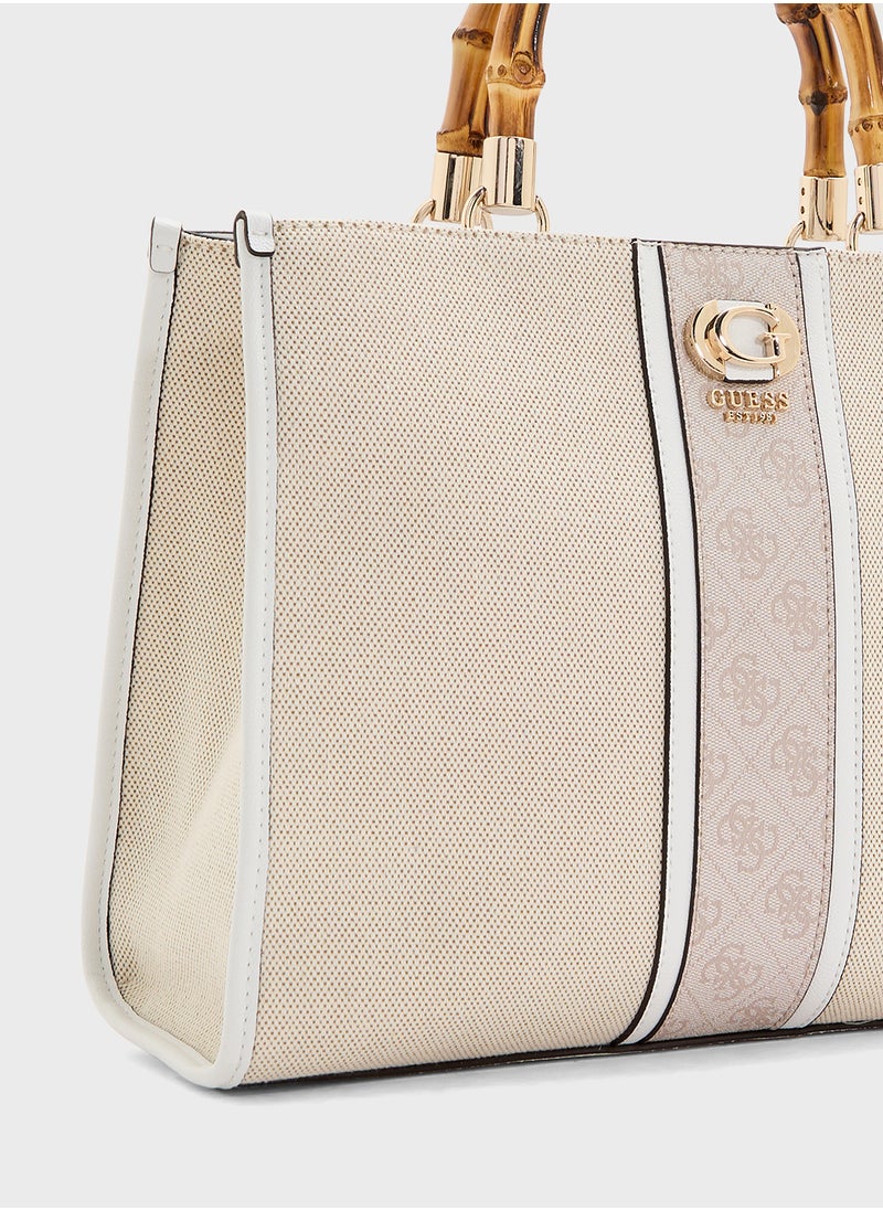 جس Kerima Bamboo 2 Cmprtmnt Tote  - Image 4
