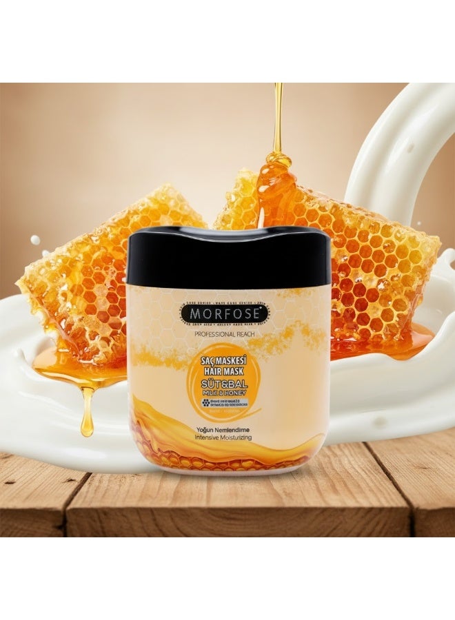 مورفوز قناع مورتفوز بالحليب والعسل 500 مل - ترطيب مكثف وتغذية - Image 4