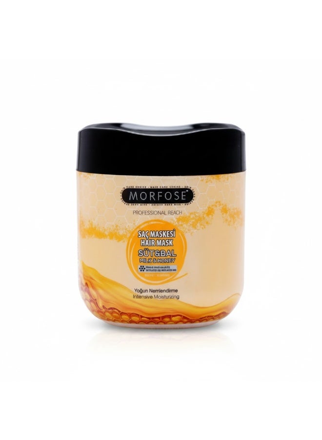 مورفوز قناع مورتفوز بالحليب والعسل 500 مل - ترطيب مكثف وتغذية - Image 1