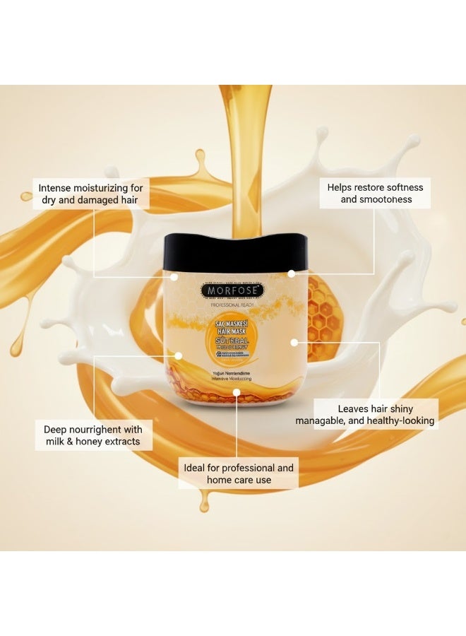 مورفوز قناع مورتفوز بالحليب والعسل 500 مل - ترطيب مكثف وتغذية - Image 2