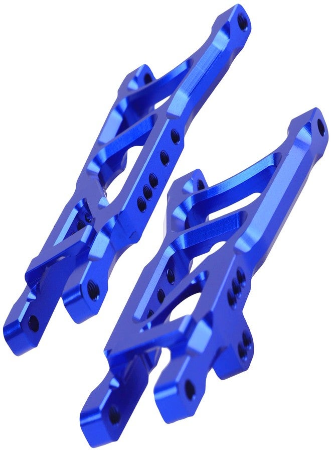 Vgoohobby Aluminum Suspension A-Arms Set w/Tie Bar Front Rear Upgrades Parts Compatible with 1/10 Traxxas Slash 2WD RC Car,Replacement of 2555 3631 2532 (Blue) - Image 3