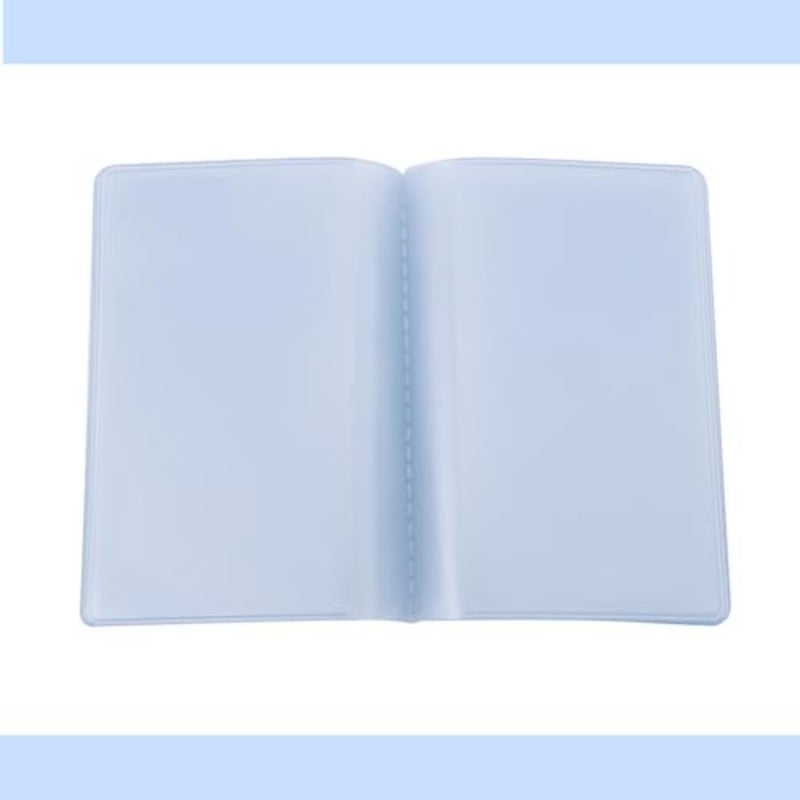 Set of 2 Clear Credit Card Holder Wallet Insert with 10 Protective Sleeves, Plastic Card Wallet Inserts for Medicare Social Security ID Photoy, Compatible with Bifold Wallets for Men and Women - Image 5