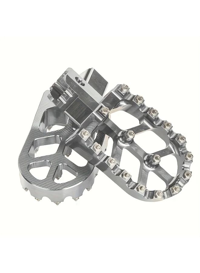 Motorcycle Foot Pedals Multicolored Off Road Bike Pedals Ergonomic Shock Absorbing Safety Design - Image 3
