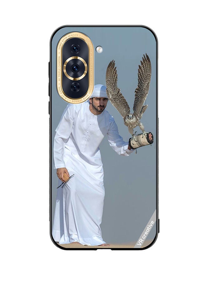 VR CREATIVE Protective Case Cover For Huawei Nova 10 Sheikh Hamdan Flying Eagle Design Multicolour - Image 1