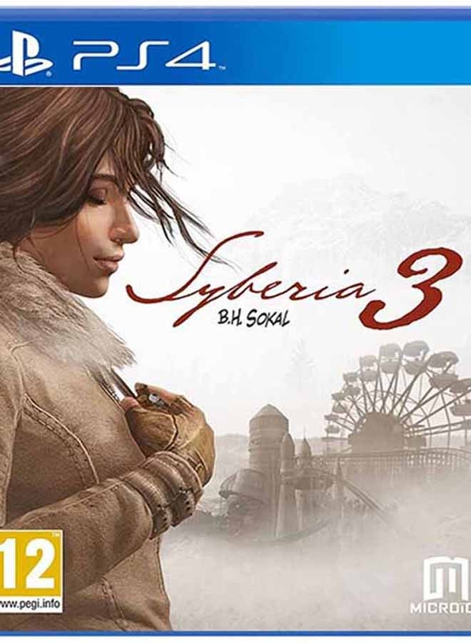 ميكرودس لعبة الفيديو "Syberia 3" (إصدار عالمي) - مغامرة - playstation_4_ps4 - Image 1