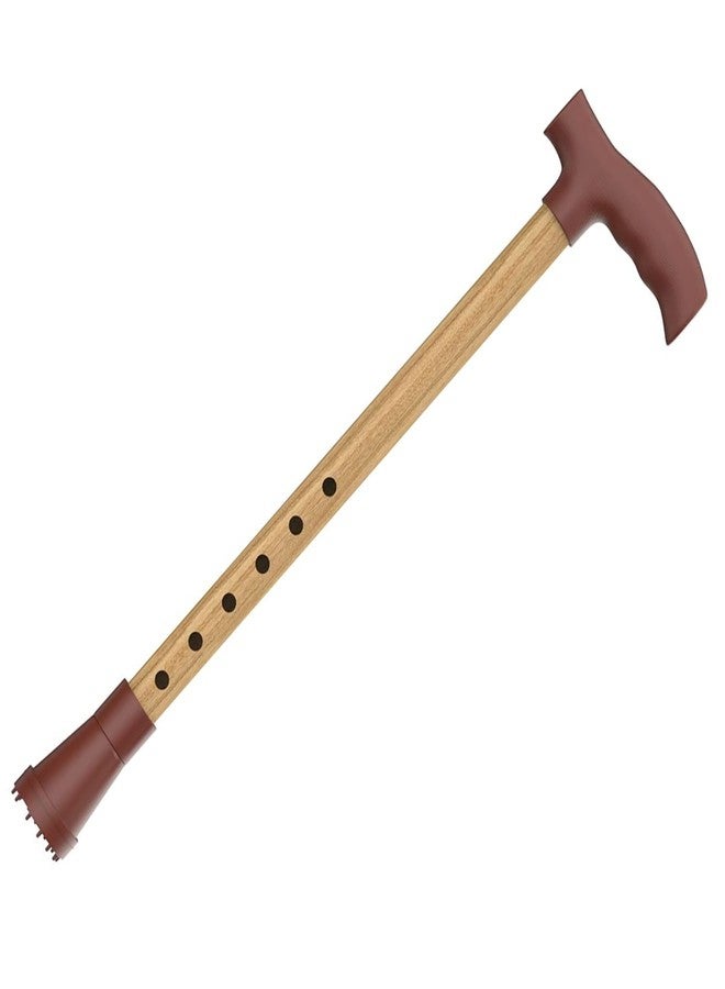 SMIC Adult Walking Stick Cane for Men/Women/Old Age People, Aluminum, Height Adjustable Walking Stick (Brown) - Image 3