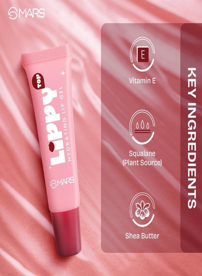 MARS Lippy Top Hydrating Lip Gel (10ml) (06-TOASTY RAISIN) | Nourished With Vitamin-E & Shea Butter | Long Lasting Hydration | Glossy Finish | Easy to Apply - Image 5