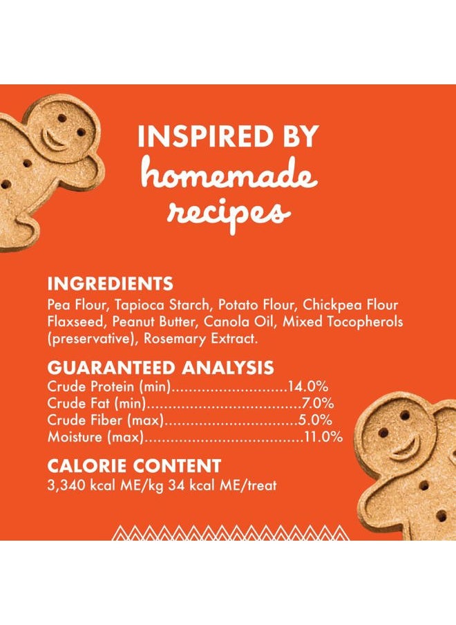 BUDDY BISCUITS - Buddy Biscuits 14 oz Box of Grain-Free Crunchy Dog Treats Made with Natural Peanut Butter - Image 1