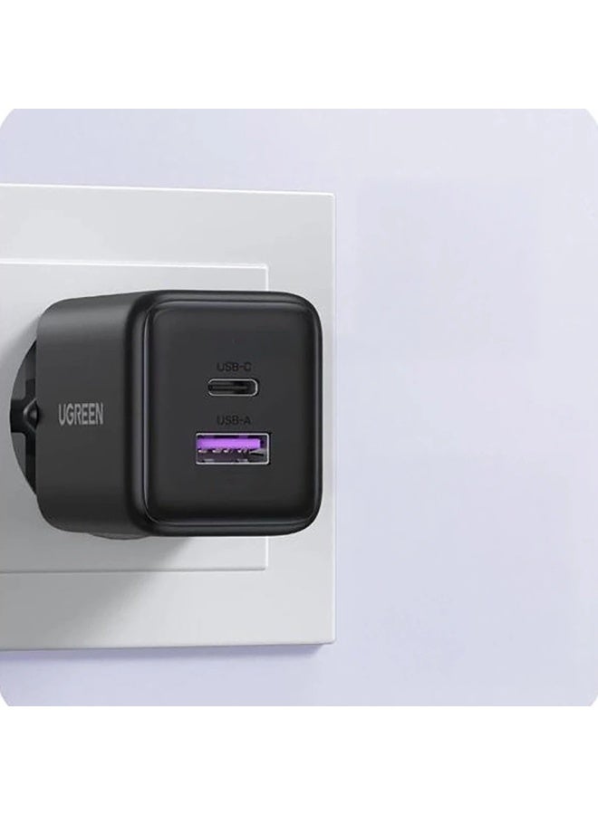 Ugreen X516 30W GaN Wall Charger 1x USB-A 1x USB-C - Image 3