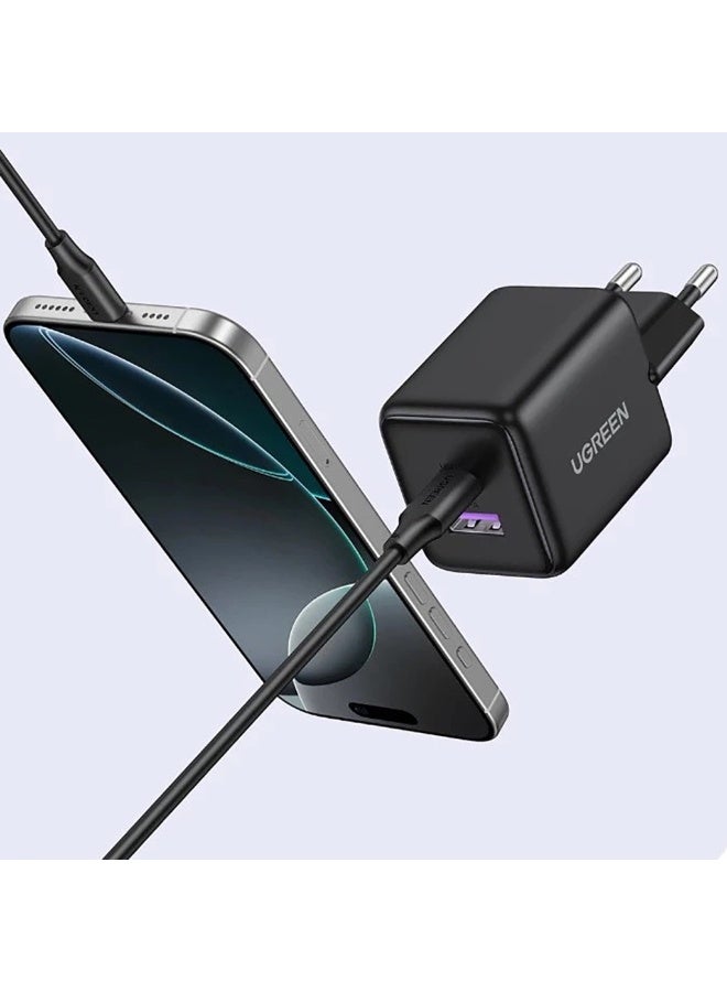 Ugreen X516 30W GaN Wall Charger 1x USB-A 1x USB-C - Image 2
