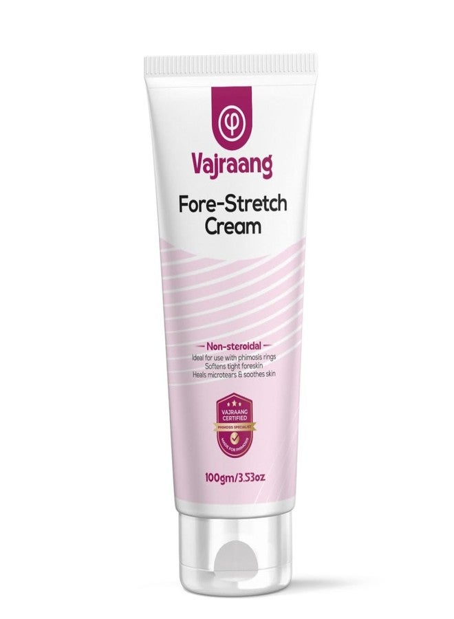 vajraang Fore-Stretch Phimosis Cream | Non‑Steroidal Moisturizer with Urea + Lactic Acid for Softening Tight Foreskin, Repairing Micro‑Tears | Natural phimosis solution - Image 1
