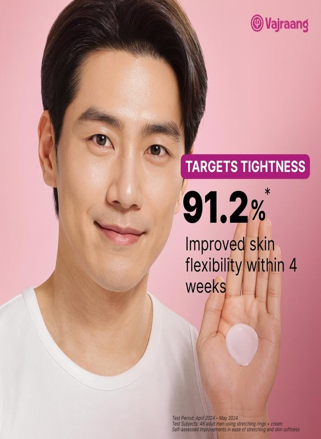 vajraang Fore-Stretch Phimosis Cream | Non‑Steroidal Moisturizer with Urea + Lactic Acid for Softening Tight Foreskin, Repairing Micro‑Tears | Natural phimosis solution - Image 4