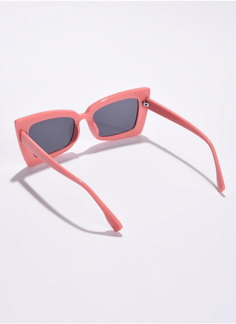 Haute Sauce Black Lens Pink Butterfly Sunglasses  - Image 4