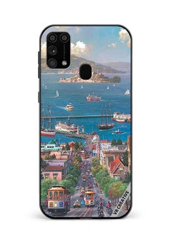 VR CREATIVE Protective Case Cover For Samsung Galaxy M31/M31 Prime Park West Gallery Design Multicolour  - Image 1