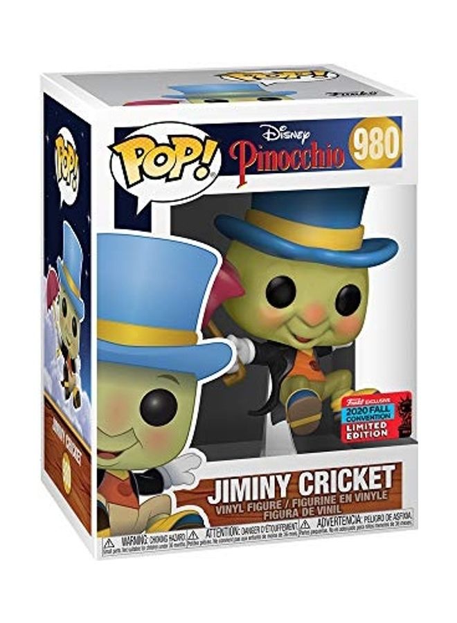 NIBEMINENT Pinocchio - Jiminy Cricket with Umbrella Vinyl Figure, 4 x 7inch - Image 2