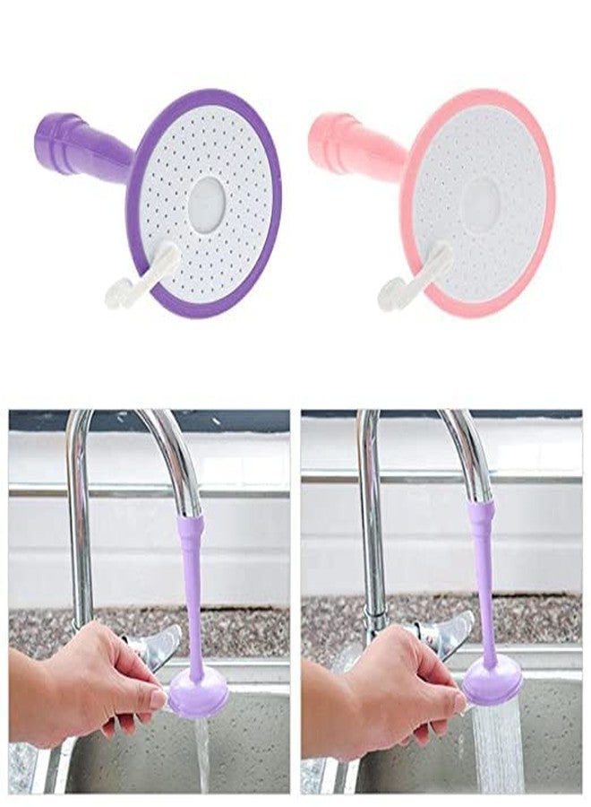 Tactine 360 Degree Tap Extension Faucet Long Silicone Adjustable Flexible for Normal tap/Bathroom/Wash Basin Plastic Kitchen Sink Tap Faucet Nozzle with 2 Types Water Flows - Large (1 pic) - Image 5