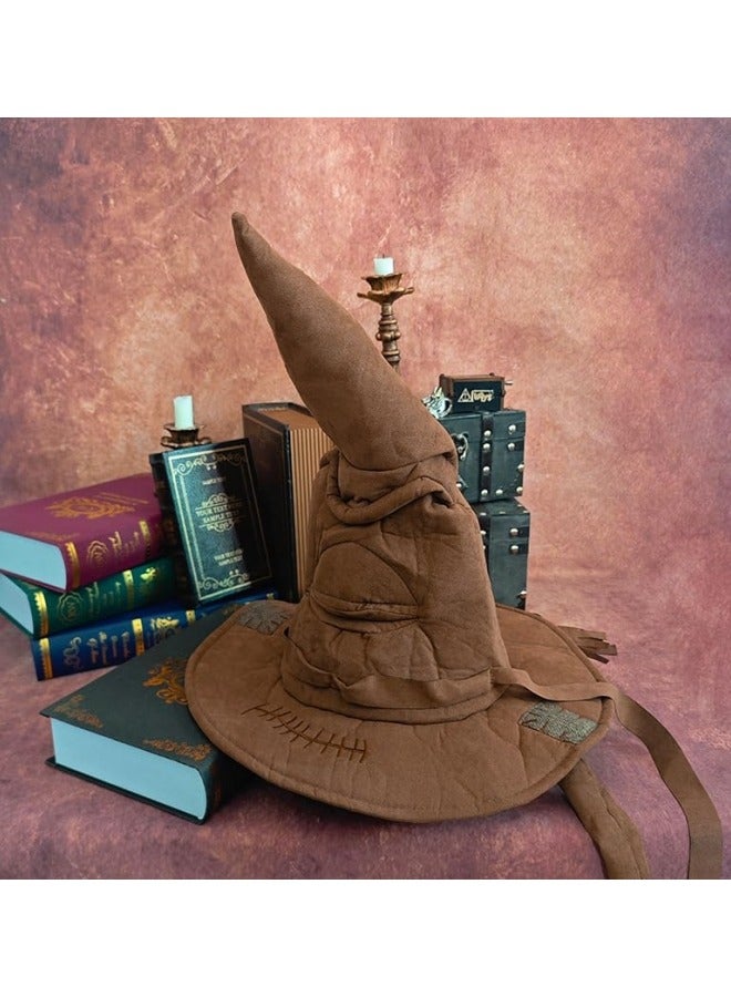 GGEROU Witch Hat Patch Ribbon Cotton Cosplay Dress up Stage Props Headdress Costume Accessories Party Festival - Image 2