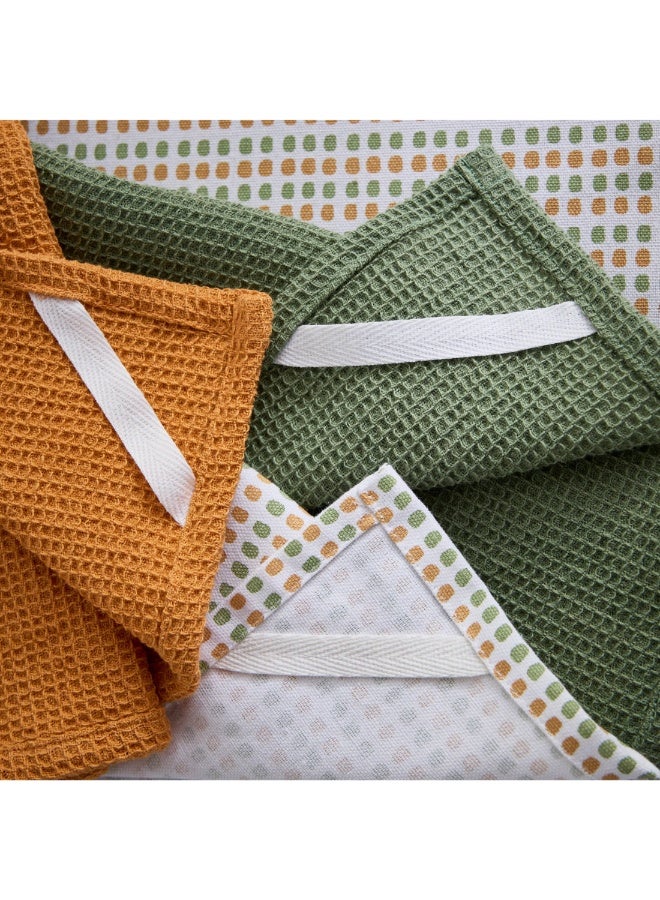 Payton Culina 3-Piece Waffle Kitchen Towel Set 40 X 60 Cm
