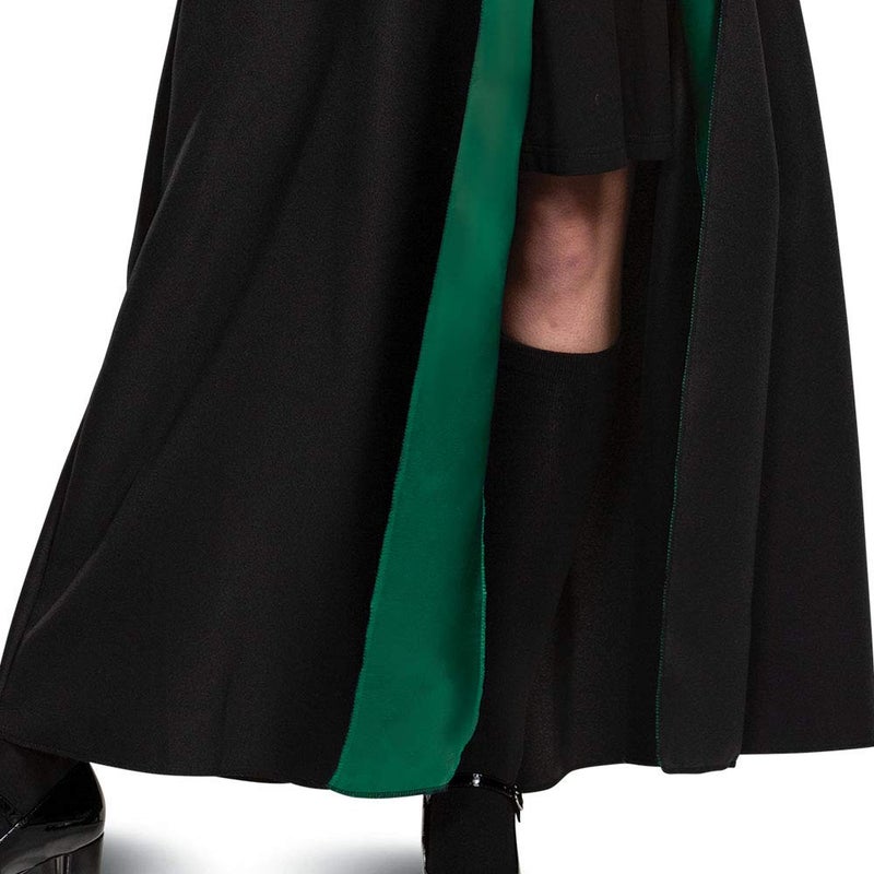 Disguise unisex adult Slytherin Costume Outerwear, Black & Green, Medium 38-40 US - Image 4