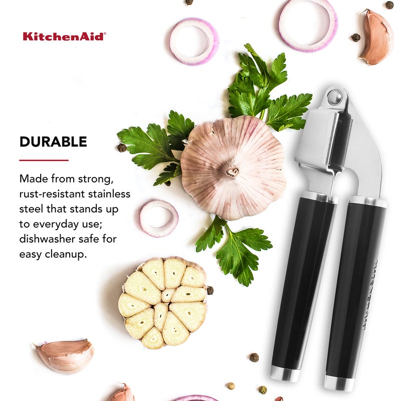 KitchenAid KE132OHOBA Classic Garlic Press - Image 5
