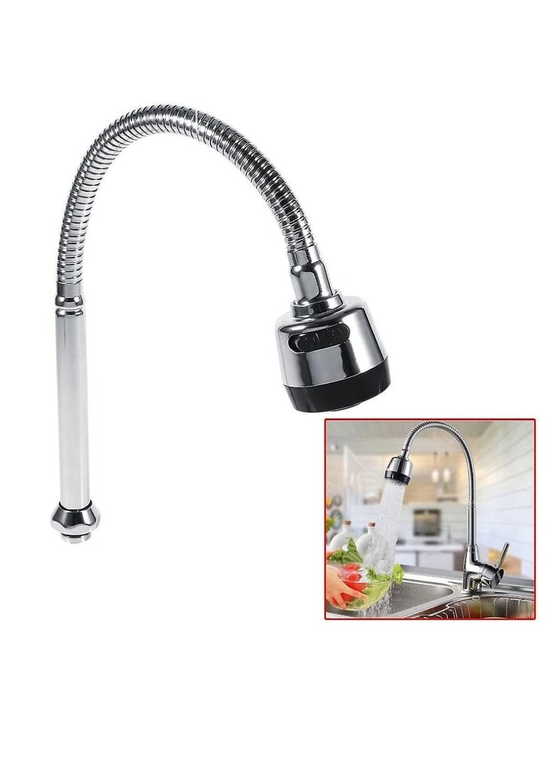 Yuwell - One Pair Turbo Flex 360 Instant Hands Free Faucet Sprayer Kitchen Nozzle Aerator - Image 1