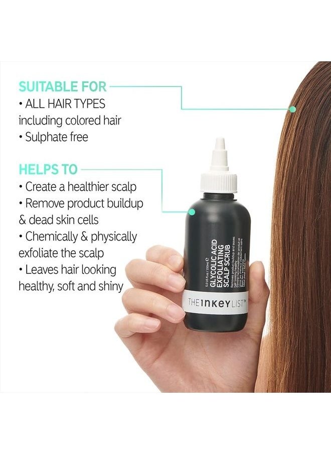 The Inkey List Glycolic Acid Exfoliating Scalp Scrub 5 oz / 150 mL  - Image 3