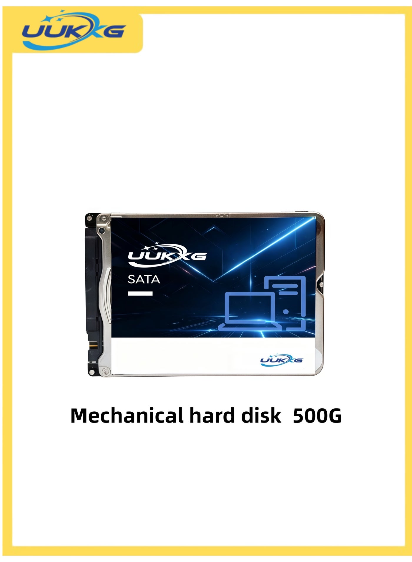 uukkg Uukkg Mechanical Hard Disk 2 Sata Iii 500GB