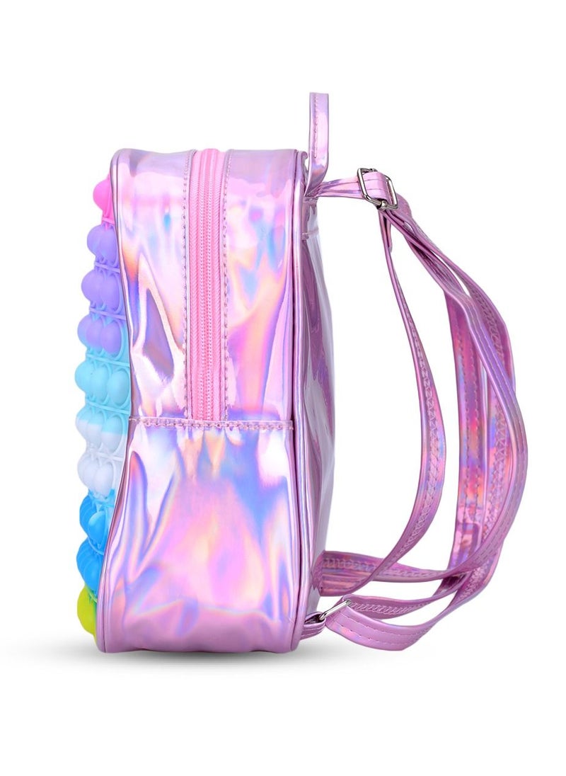 Unicorn Pop it Bag - Pink
