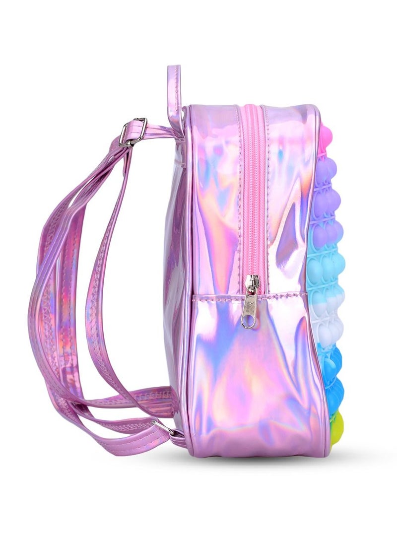 Unicorn Pop it Bag - Pink