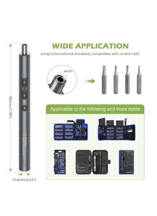 Generic Precision Electric Screwdriver - Portable, Rechargeable Power Tool with USB Charging and LED Light - Ideal for Phones, Cameras, Laptops  - Image 4
