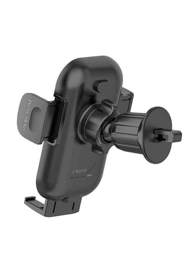 Vidvie Wireless Fast Car Charger Vent Car Holder - Black  - Image 1