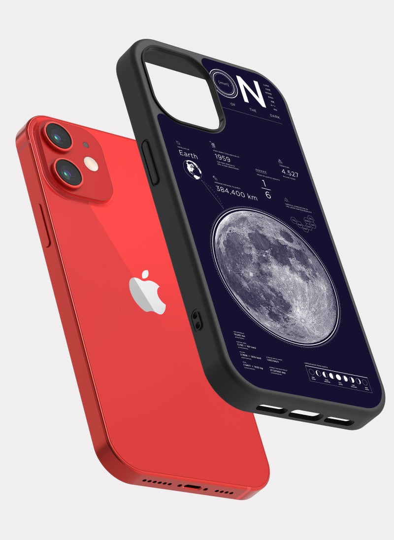 بكسلات كفر ايفون 12 ميني القمر ابيض - Image 2