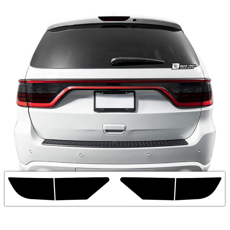 BOGAR TECH DESIGNS Tail Light Tint Kit Compatible with and Fits Dodge Durango 20142025 Dark Smoke