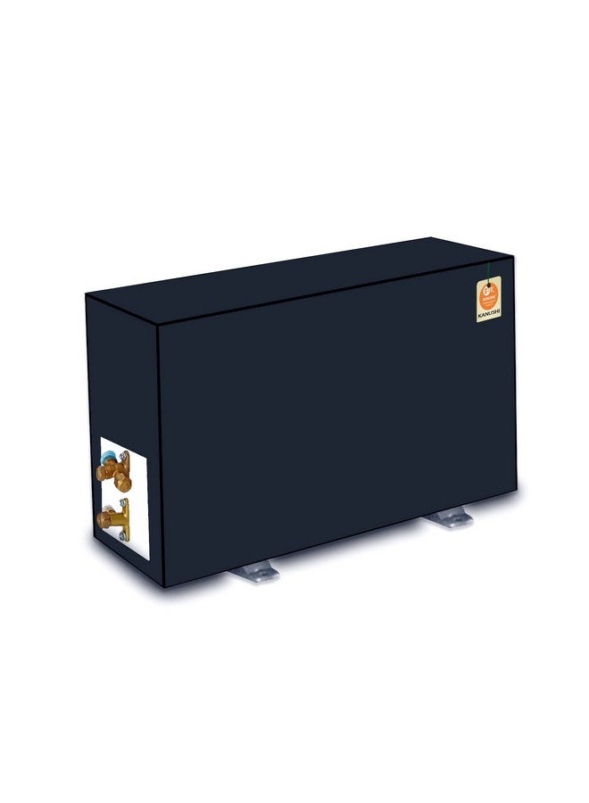 KANUSHI industries® 100% Waterproof Split AC Cover Set For Indoor And Outdoor Unit 1.5 to 2.0 Ton Capacity (AC-IN-OUT-WATERPROOF-NAVY-BLUE-01), Plastic - Image 5