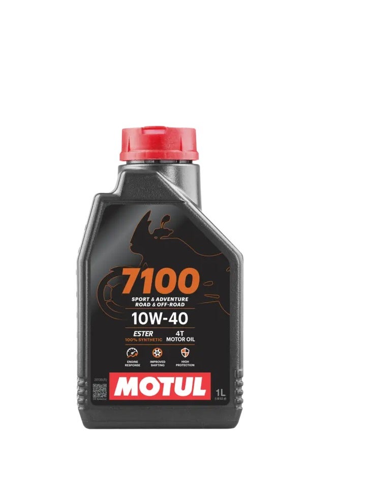 MOTUL Motorcycle Engine Oil 7100 10W40 4T 1L 
