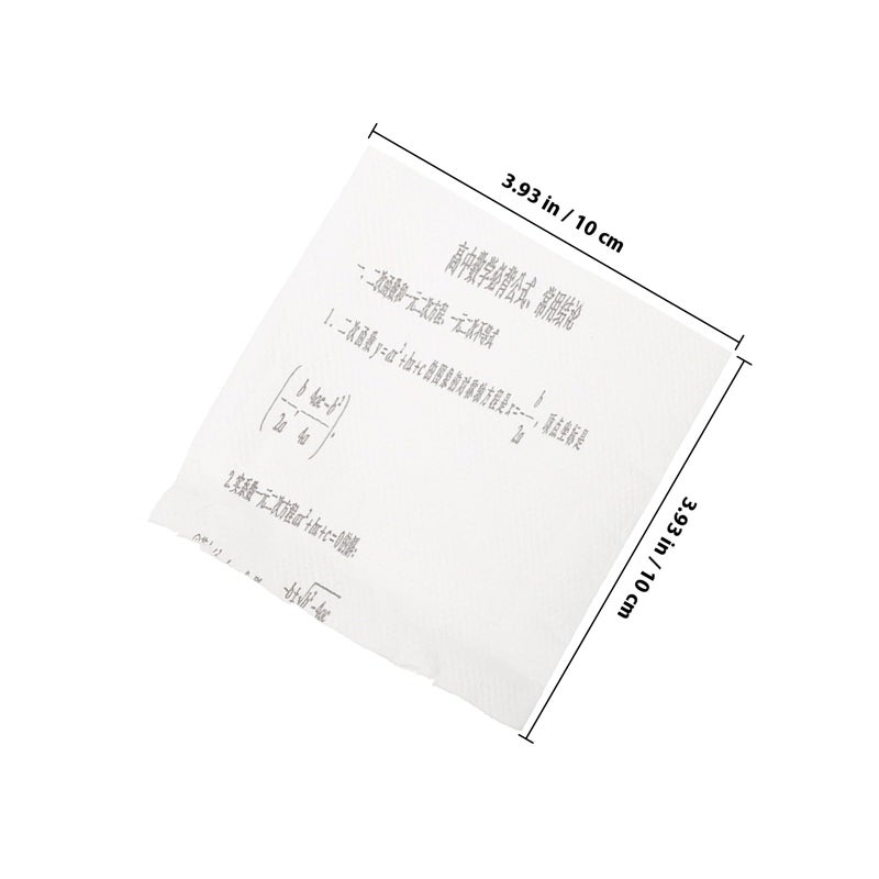 لفائف ورق التواليت مطبوع عليها صيغ رياضية 2 حزمة مناديل حمام تعليمية مضحكة - Image 3