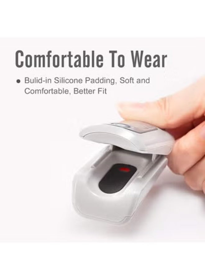 Finger Pulse Oximeter – Oxygen Saturation & Heart Rate Monitor – SpO2 Fingertip Meter with LED Display - Image 2