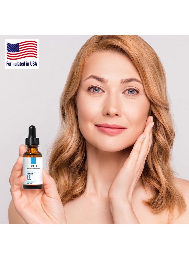 SOTI Soti 2.5% Retinol Serum, Reduces Wrinkles, Age Spots, Post-Acne Marks. Stimulates Collagen, Firm Skin, Anti Aging with Hyaluronic Acid, Niacinamide (30ml)  - Image 3