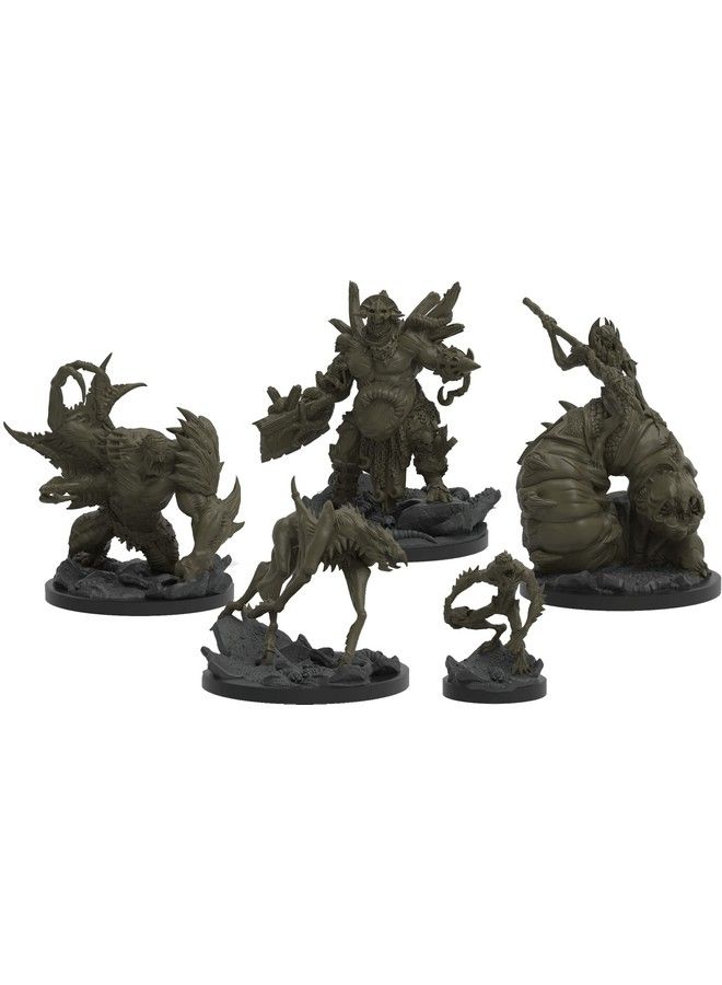 Steamforged Games Epic Encounters: Hive Of The Ghoulkin 15 Highly Detailed Unpainted Miniature Dungeons And Dragons 5E Compatible Expansion Ttrpg Dnd D&D Ages 14+ - Image 3